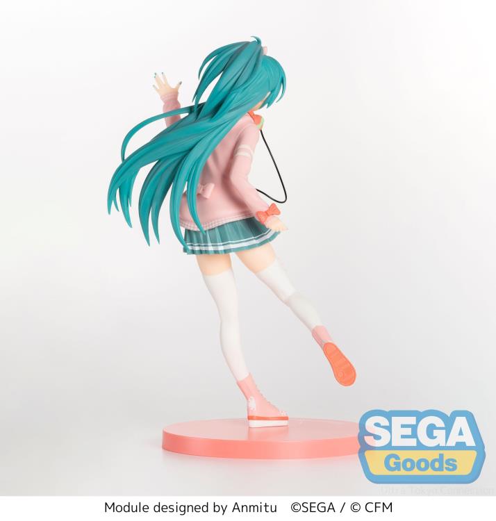 SEGA SPM FIGURE HATSUNE MIKU (RIBBON GIRL) - PROJECT DIVA ARCADE FUTURE TONE SEGA SPM FIGURE HATSUNE MIKU (RIBBON GIRL) - PROJECT DIVA ARCADE FUTURE TONE